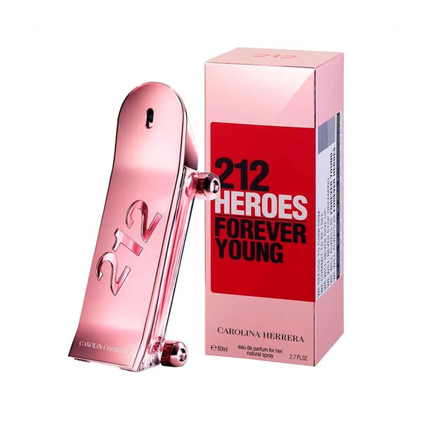 Carolina Herrera 212 Heroes Forever Young Woman Eau de Parfum 80ml Original