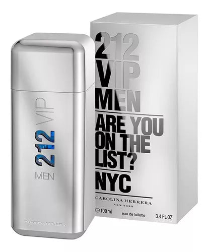 Carolina Herrera 212 Vip Men Are You On The List Nyc Eau de Toilette 100ml Original