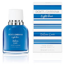 DOLCE & GABBANA LIGHT BLUE POUR HOMME ITALIAN LOVE MEN 100 ML EDT ORIGINAL