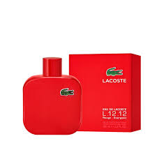 LACOSTE L.12.12 ROUGE ENERGETIC ROJA EDT 100 ML MEN ORIGINAL