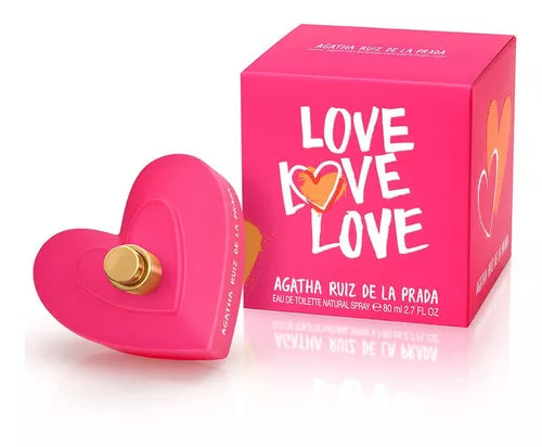 Agatha De La Ruiz Prada Love Love Love Woman EAU DE TOILETTE x80ml