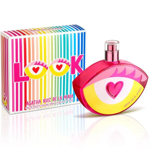 Agatha Ruiz De La Prada Look Woman Eau De Toilette 80 Ml Original