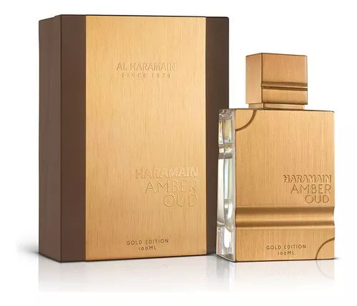 Perfume Al Haramain Amber Oud Gold 100 Ml Eau De Parfum Unisex Original