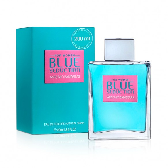 Blue Seduction For Woman 200 Ml Eau De Toilette Original