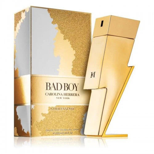 Carolina Herrera Bad Boy Gold Fantasy Men Eau de Toilette 100ml Original