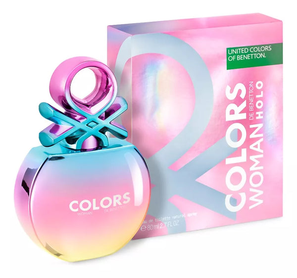 Benetton Colors Holo Woman Eau de Toilette 80ml Original