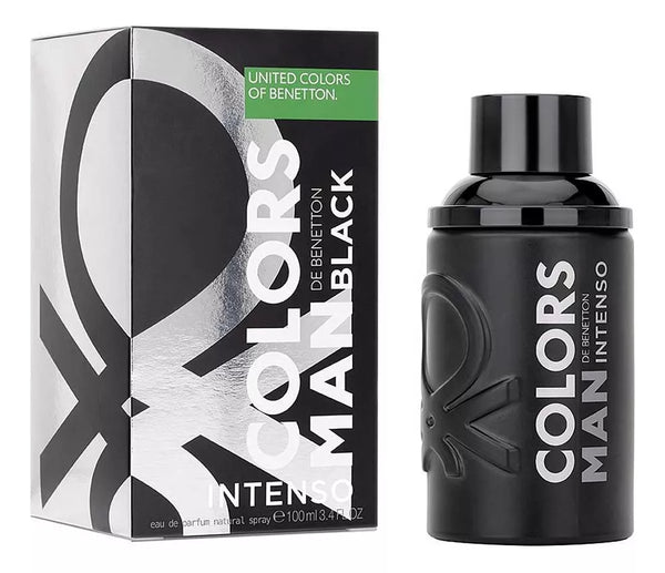 Benetton Colors Man Black Intenso Men Eau de Parfum 100ml Original