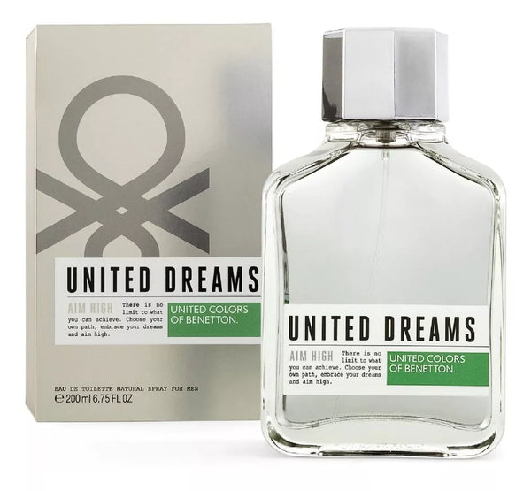 Benetton United Dreams Aim High Men Eau de Toilette 200ml Original