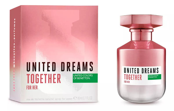 Benetton United Dreams Together Woman Eau de Toilette 80ml Original