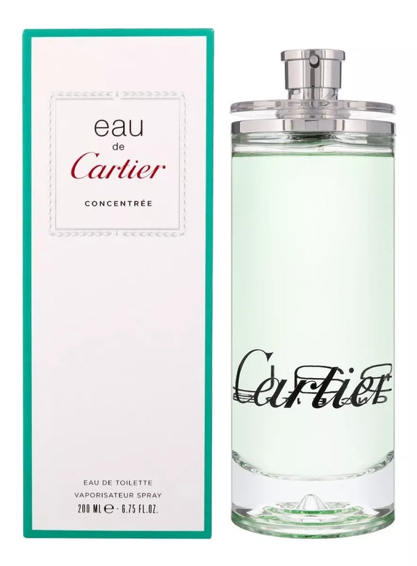 Cartier Concentree Unisex EAU DE TOILETTE x200ml Original