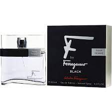 Salvatore F By Ferragamo Black Men EAU DE TOILETTE x 100ml