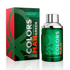 Benetton Colors Green Men EAU DE TOILETTE x 100ml