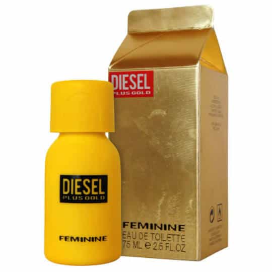 Diesel Plus Gold Woman Eau De Toilette 75 Ml Original