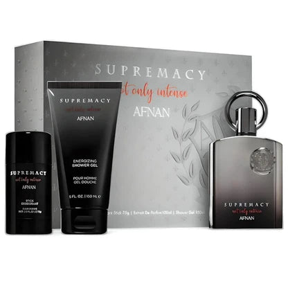 Afnan Supremacy Not Only Intense Unisex 3 PC Original