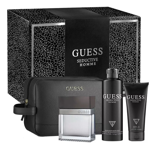 Guess Estuche Guess Seductive Homme 4 Piezas Men Eau de Toilette Original