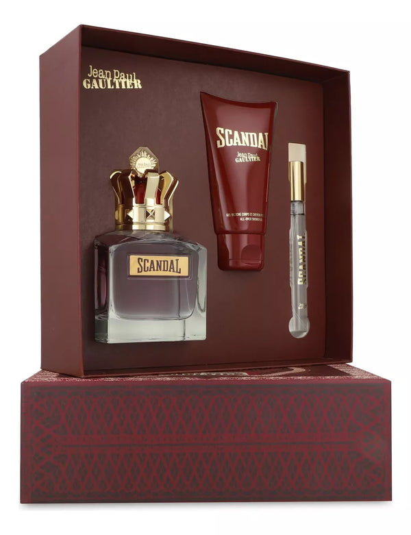 Estuche Jean Paul Gaultier Scandal 3 Piezas Men Eau De Toilette Original