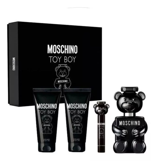 Moschino Estuche Toy Boy Men 4 Piezas Eau de Parfum Original