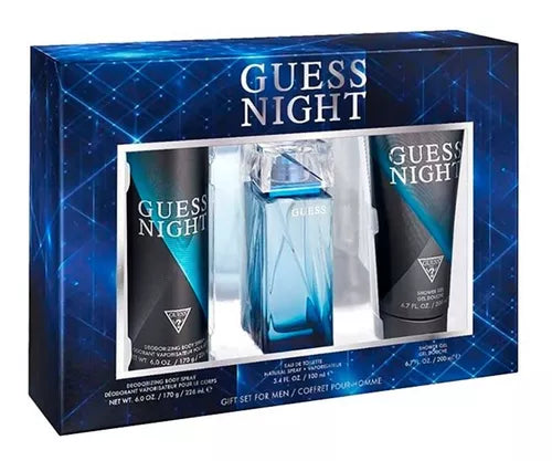 Guess Estuche Guess Night 3 Piezas Men Eau de Toilette Original