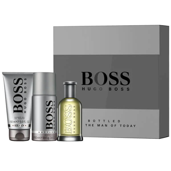 Hugo Boss Estuche Bottled Men 3 Piezas  Eau de Toilette Original