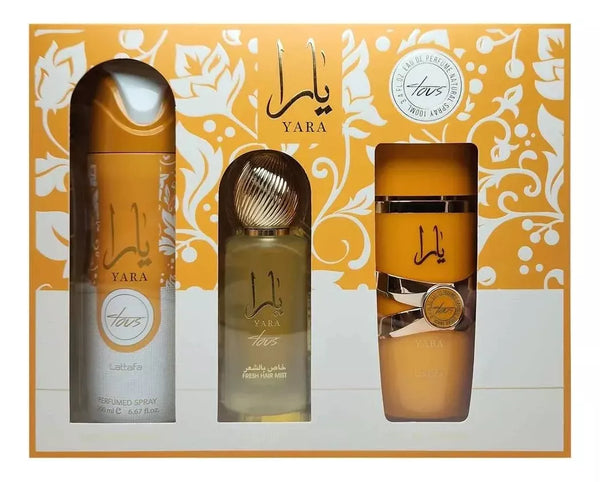 Lataffa Estuche Yara Tous 3 Piezas Woman Eau de Parfum Original