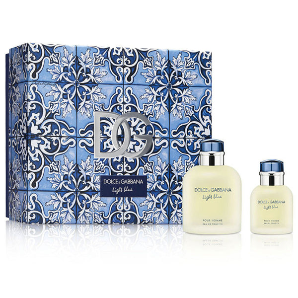 Dolce & Gabbana Light Blue Men Estuche 2 Piezas Eau De Toilette Original