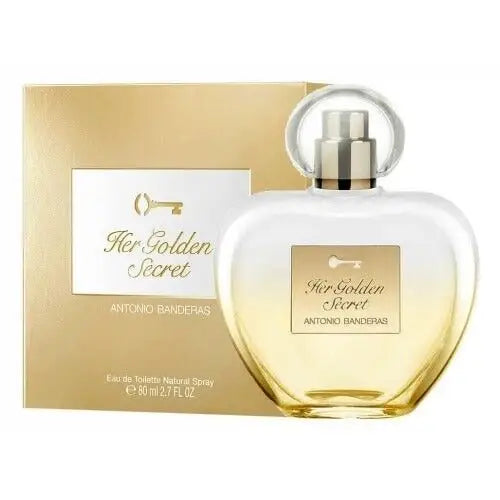 Antonio Banderas Her Secret Golden Woman Eau De Toilette 80 Ml Original
