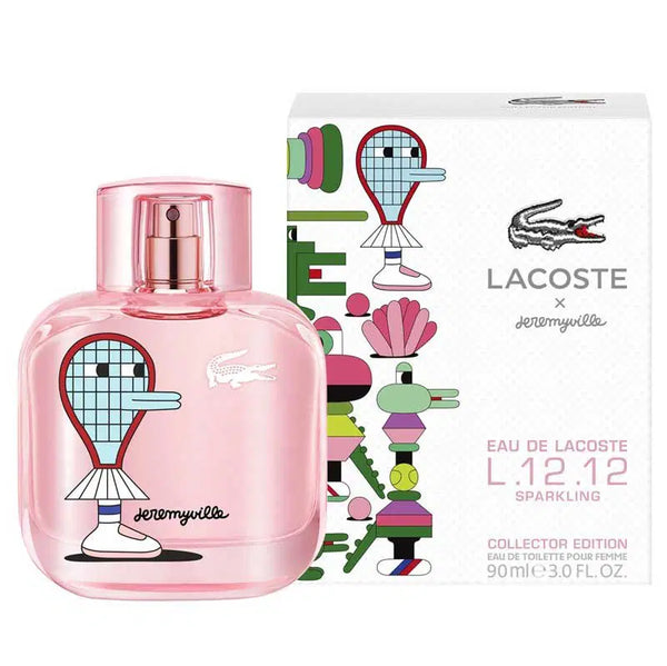 Lacoste L.12.12 Sparkling Jeremyville Woman Eau De Toilette 90 Ml Original
