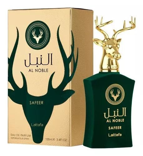 Lattafa Al noble Safeer Verde Unisex  Eau De Parfum 100ml Original