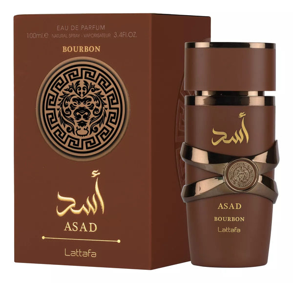 Lattafa Asad Bourbon Men Eau de Parfum 100ml Original