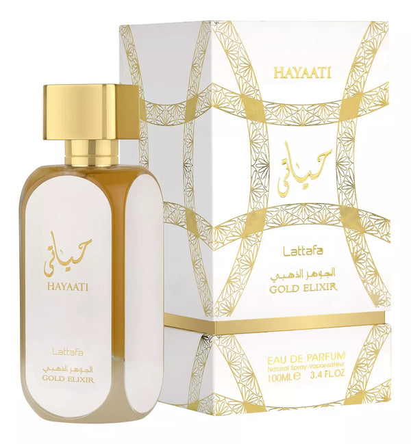 Lattafa Hayaati Gold Elixir Unisex Eau de Parfum 100ml Original