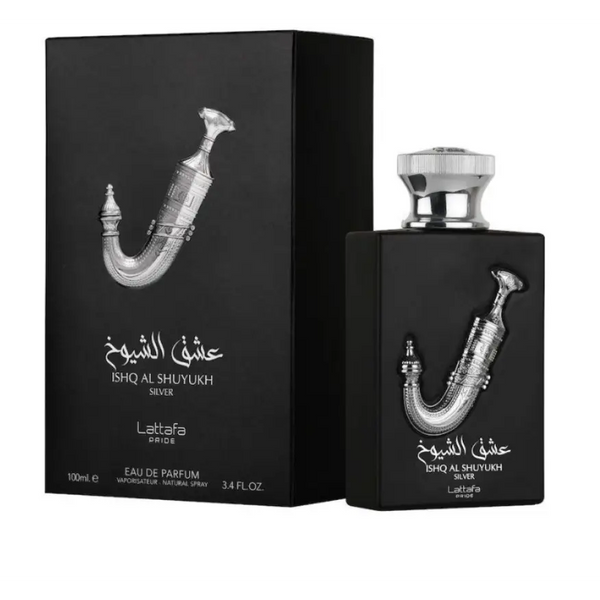 Lattafa Ishq Al Shuyukh Silver Men Eau de Parfum 100ml Original