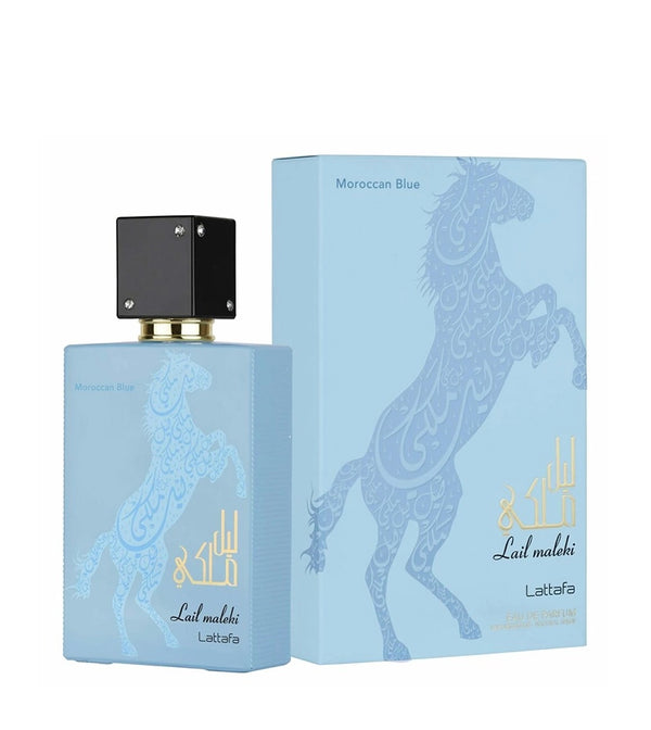 Lattafa Lail Maleki Moroccan Blue Unisex Eau de Parfum 100ml Original