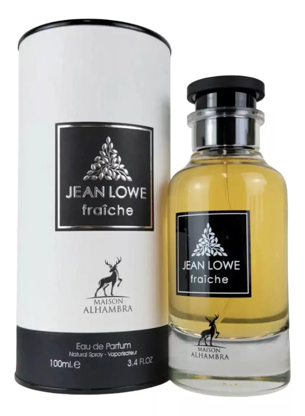 Perfume Arabe Maison Alhambra Jean Lowe Fraíche Unisex Eau de Parfum 100ml Original