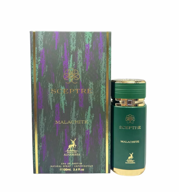 Perfume Arabe Maison Alhambra Sceptre Malachite Unisex Eau de Parfum 100ml Original