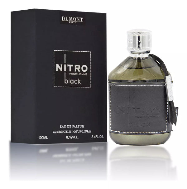 Dumont Nitro Pour Homme Black Men Eau de Parfum 100ml Original