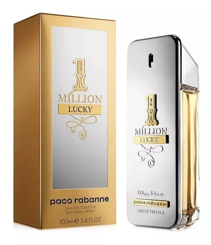 Paco Rabanne One Million Lucky Men Eau de Toilette 100ml Original