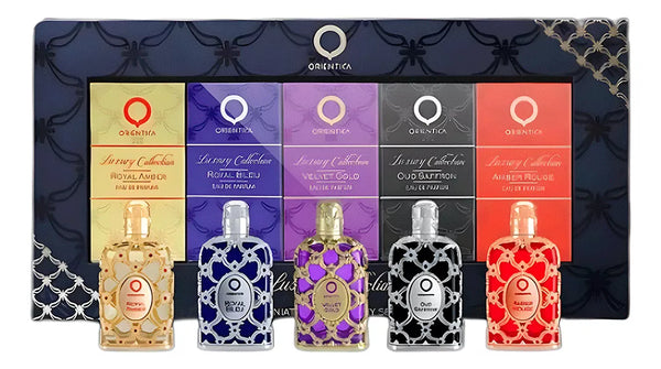 Orientica Set 5 Piezas Unisex Eau de Parfum 7.5ml Original