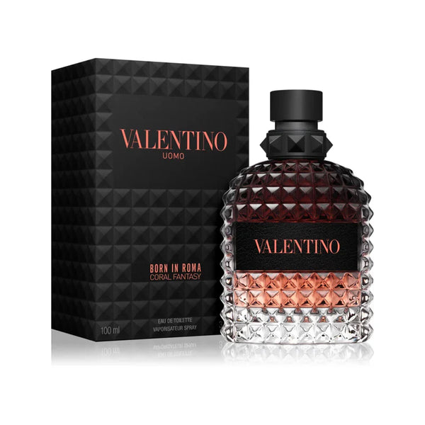 Valentino Uomo Born In Roma Coral Fantasy Men Eau de Toilette 100ml Original